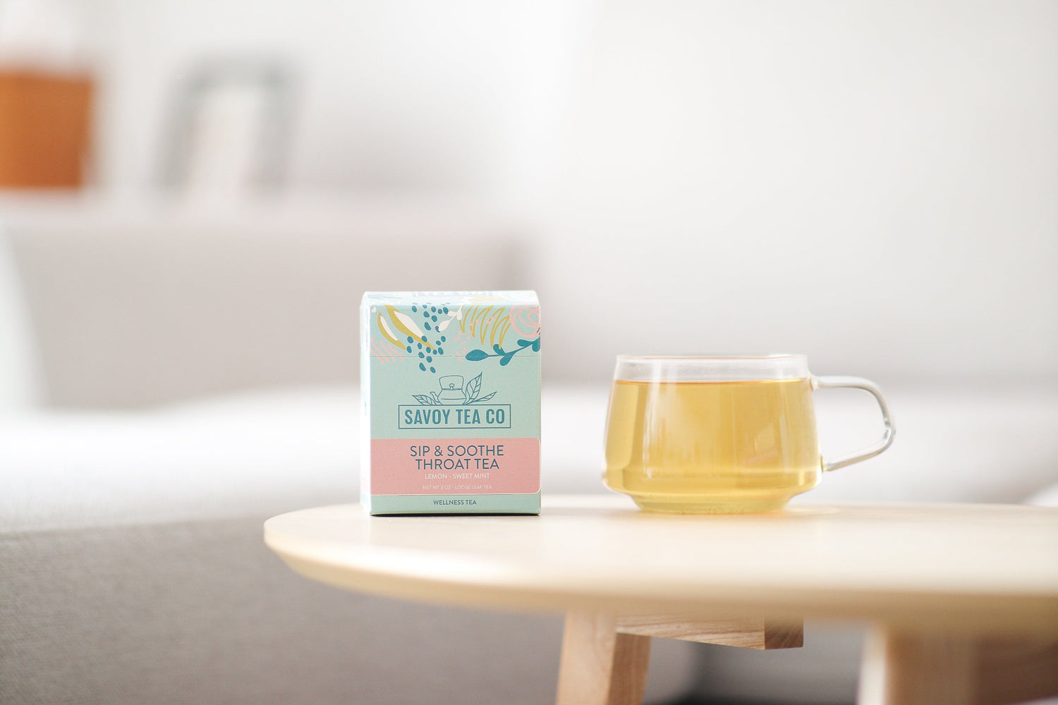 Sip and Soothe Throat Tea