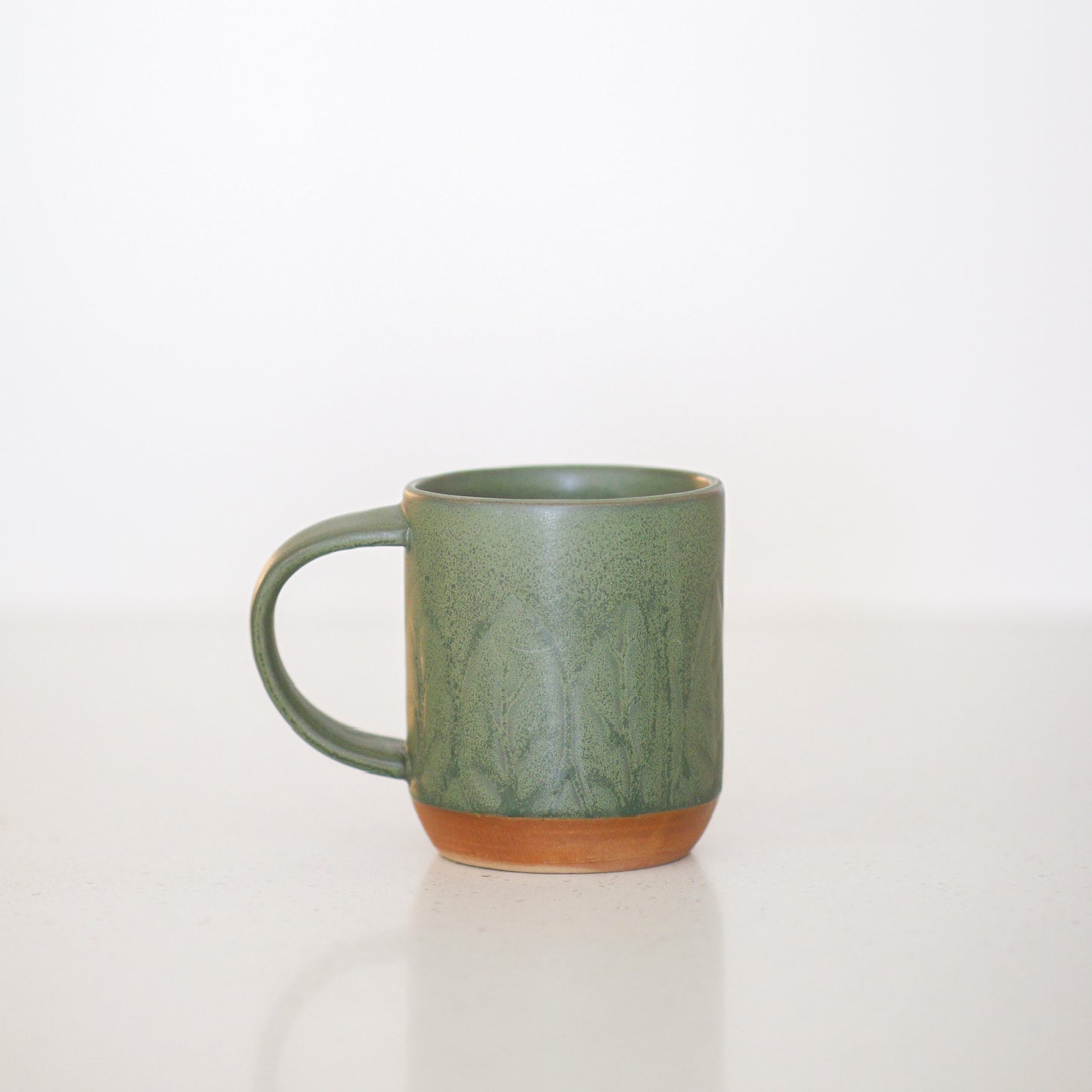 Green Botanical Mug