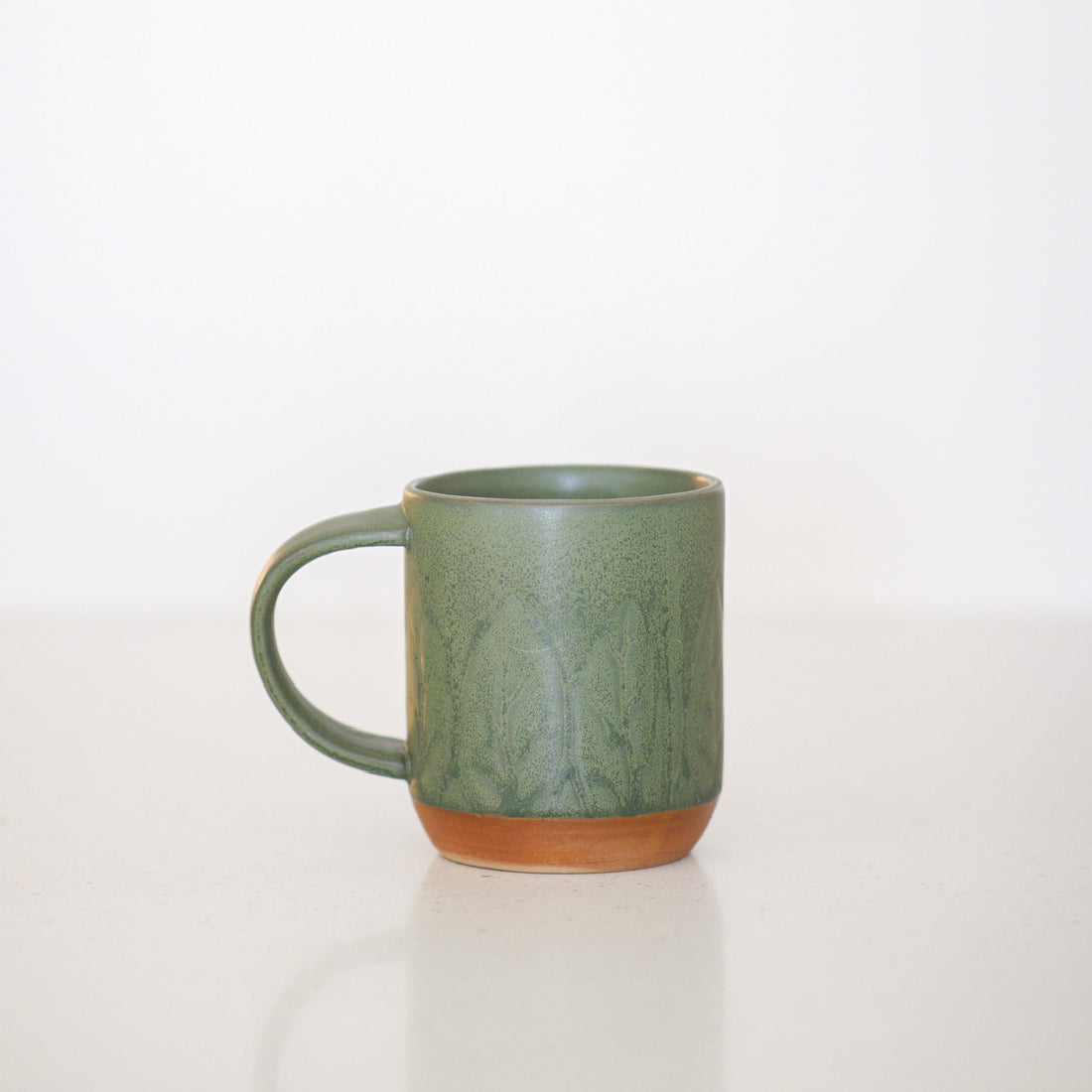 Green Botanical Mug