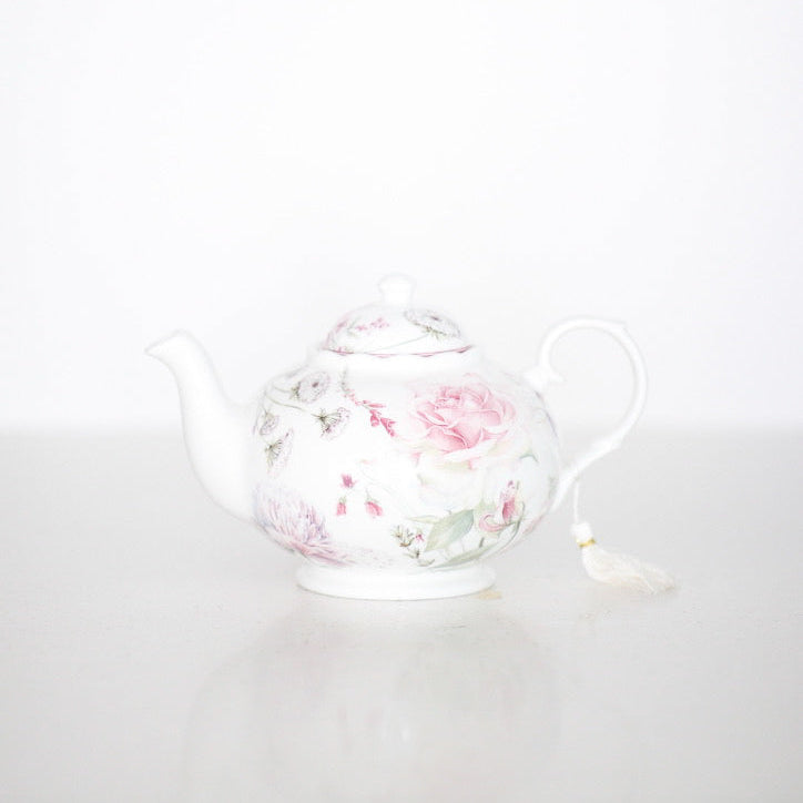 Floral and Dandelion Teapot