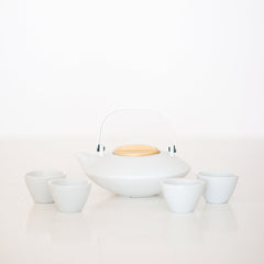 White Viva Teapot Set