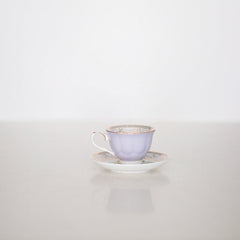 Floral Teacup and Saucer
