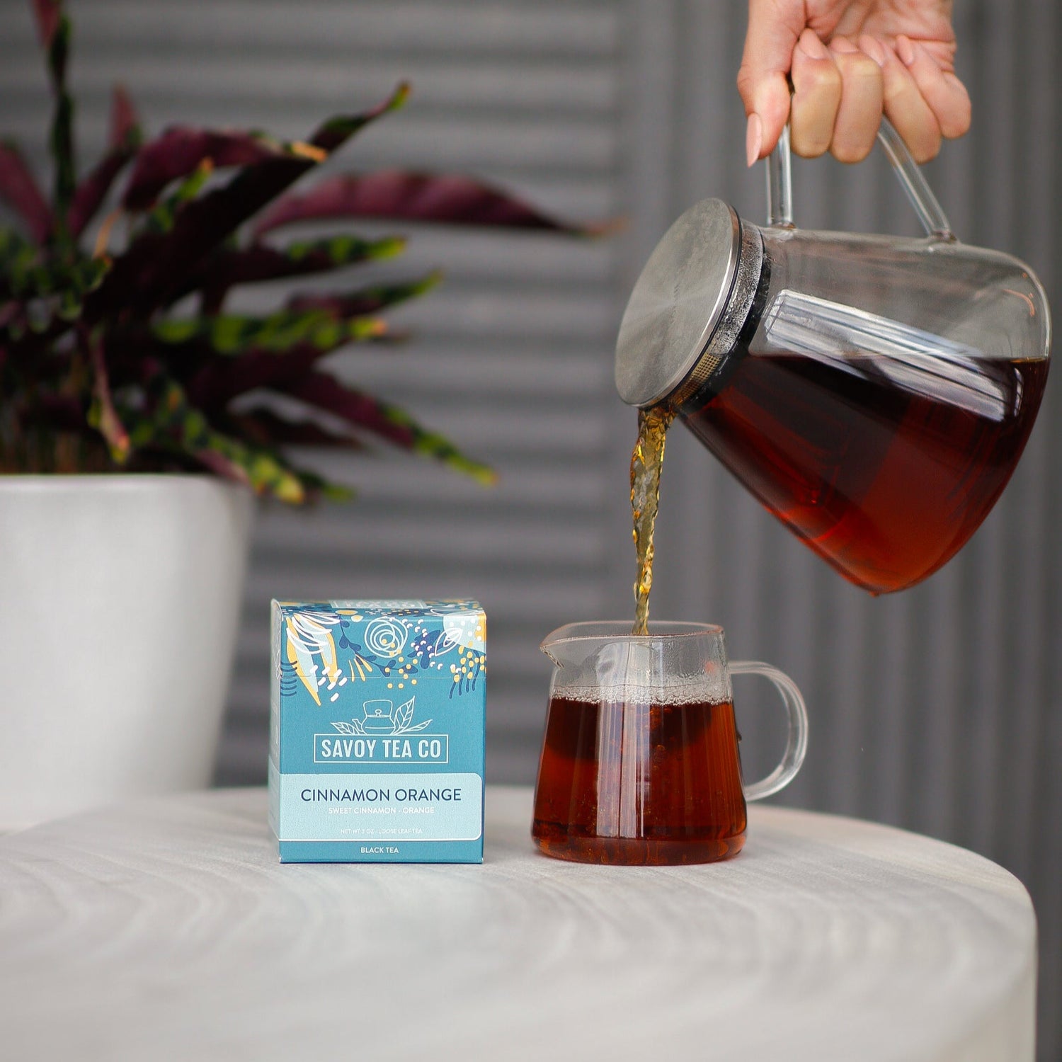 Sweet Orange Black Tea Loose Leaf – Aged Asian Tea Blend, Naturally Flavored, Vegan