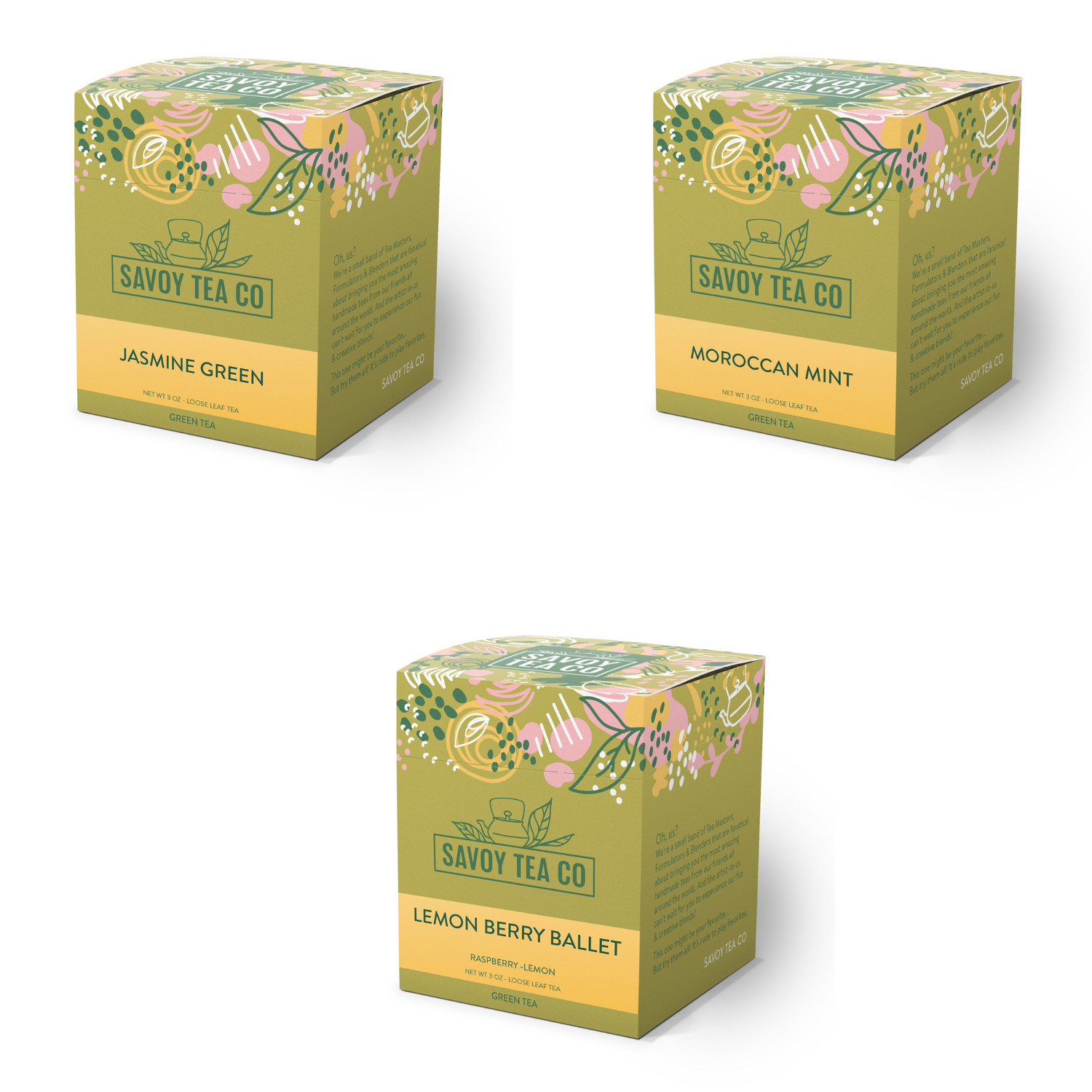 Green Tea Sampler Bundle