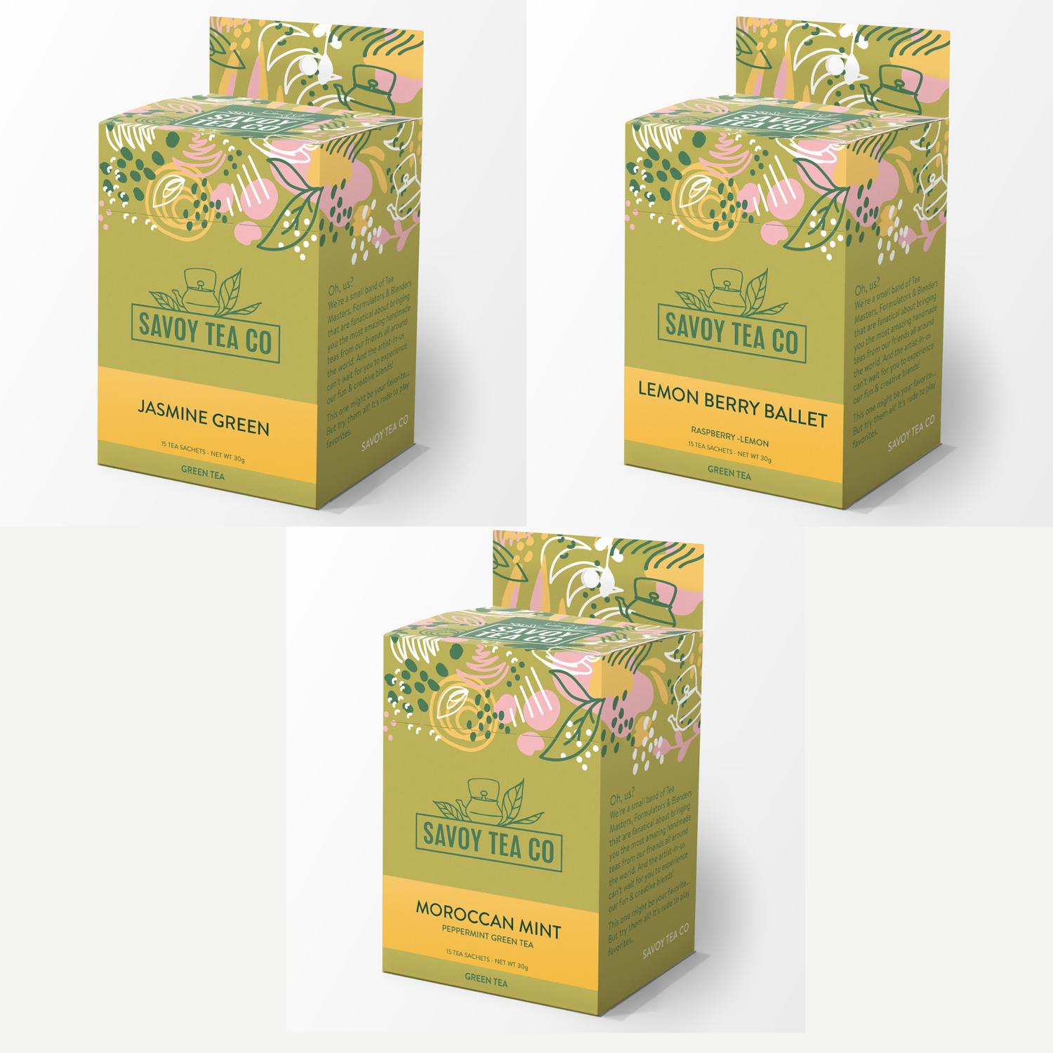 Green Tea Sampler Bundle