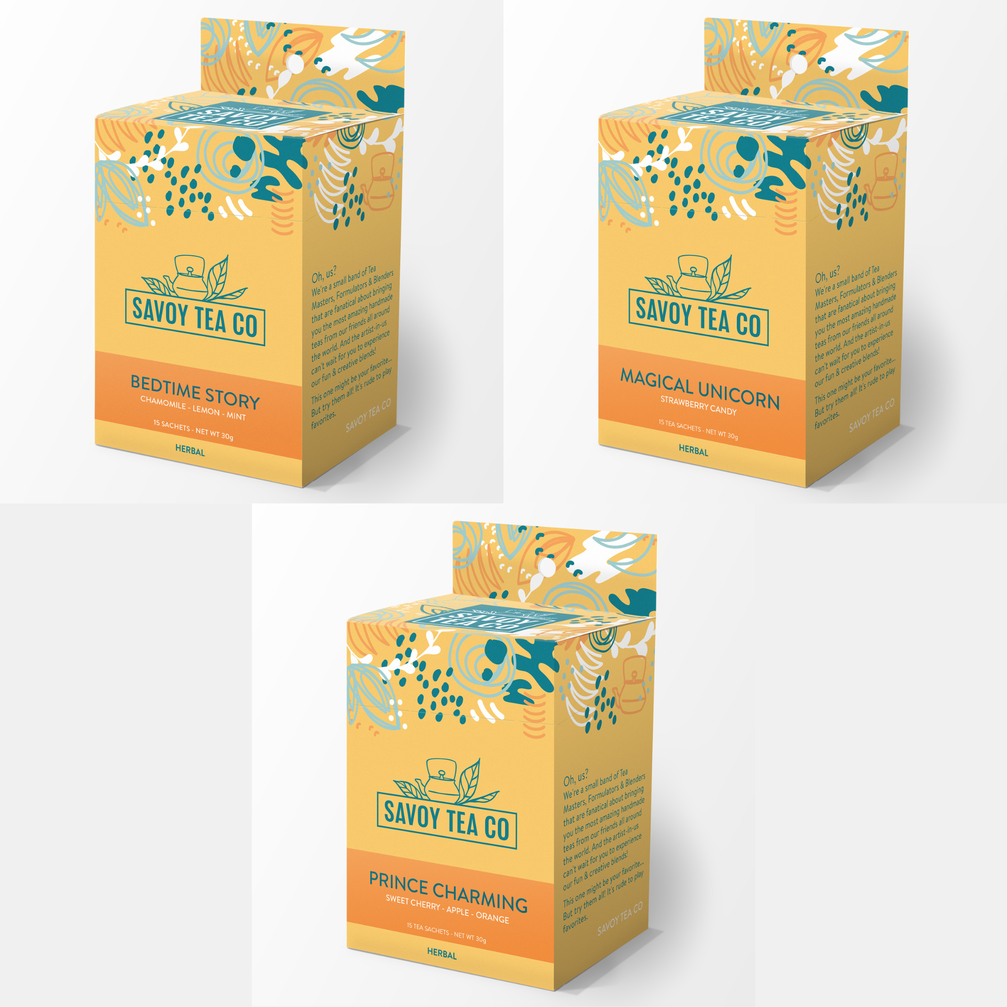 Caffeine Free Herbal Tea Bundle