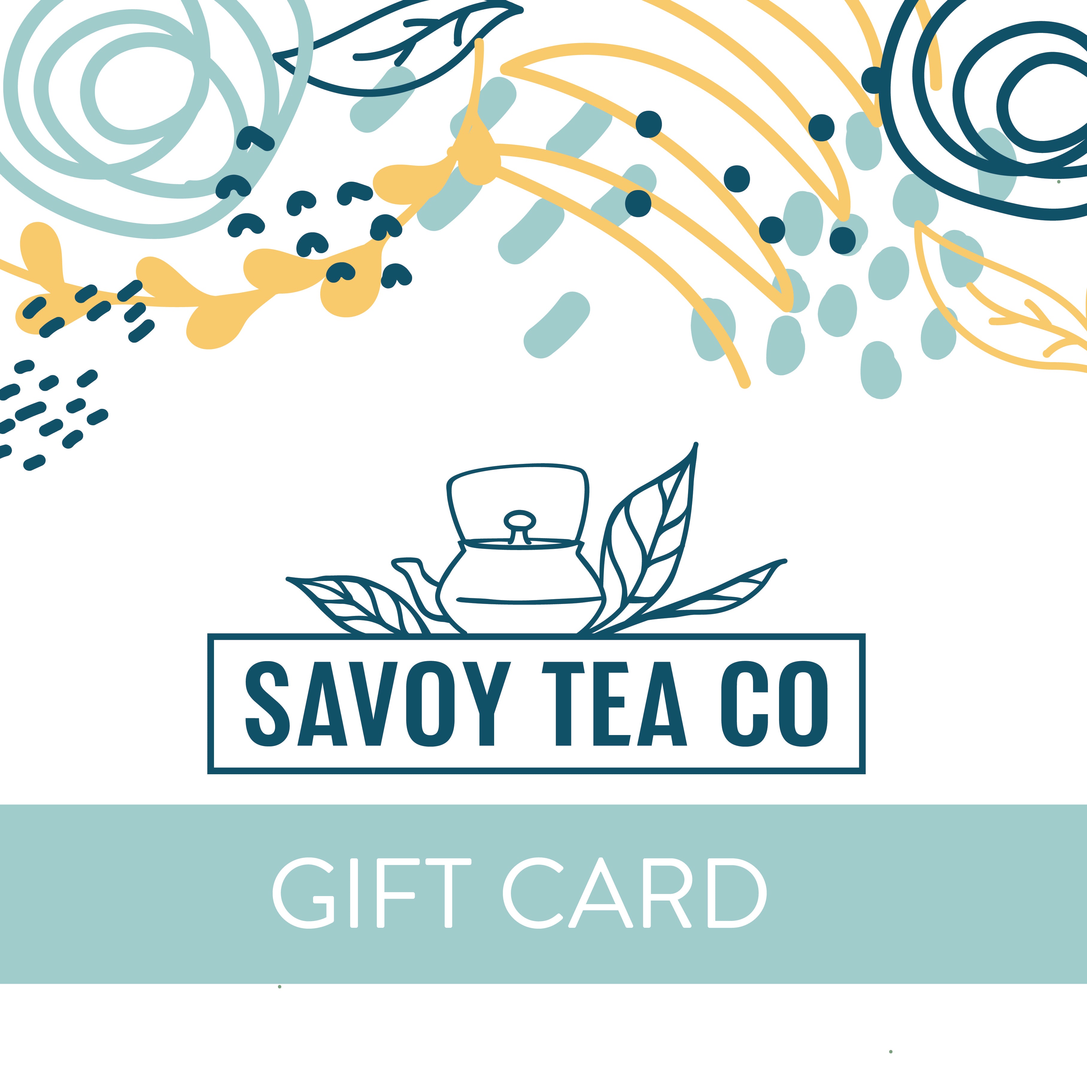 Savoy Tea Gift Card